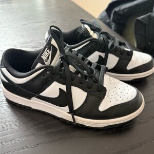 Nike Women’s Panda Black and White Dunk Sneakers